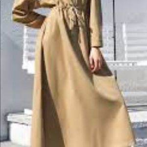Women Elf Sack Slim Trench Coat MSRP $399.00